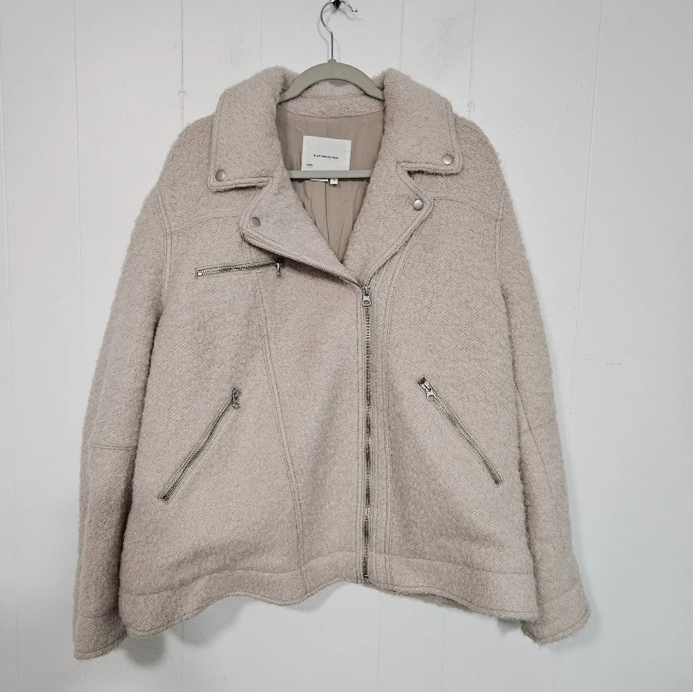 Anthropologie Longline Moto Jacket
